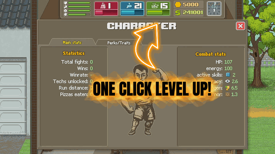 Punch Club — Give Stamina (screenshot 2)
